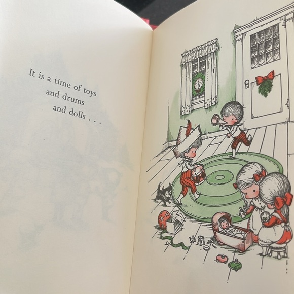 1st Edit. Joan Walsh Anglund "Christmas Is A Time of Giving" Harcort Brace, 1961 - Picture 6 of 8